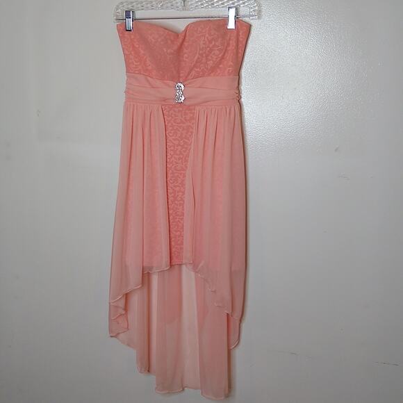 NEON BLONDE Other - Neon by butux girls size small strapless orange dress. PARTY
